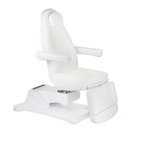 Elektryczny fotel kosmetyczny Mazaro I Biały