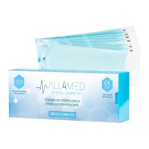 ALL4MED TOREBKI DO STERYLIZACJI W AUTOKLAWIE 90MM X 230 MM 200SZT