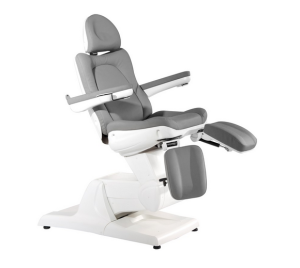 FOTEL KOSMETYCZNY ELEKTR. AZZURRO 870S PEDI - SZARY