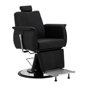 Gabbiano Fotel barberski Athena Czarny