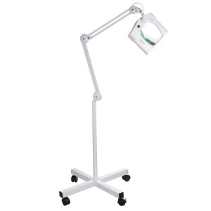 Lampa z lupą (statyw)  LED