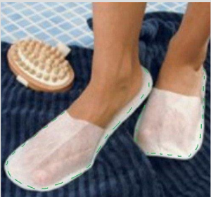 Kapcie włókninowe kryte