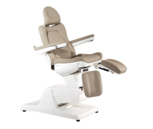 FOTEL KOSMETYCZNY ELEKTR. AZZURRO 870S PEDI - CAPPUCCINO