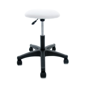 TABORET KOSMETYCZNY AM-312 BIAŁY