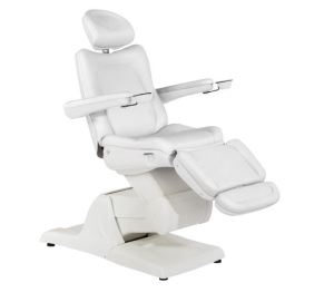FOTEL KOSMETYCZNY ELEKTR. AZZURRO 870 BIAŁY