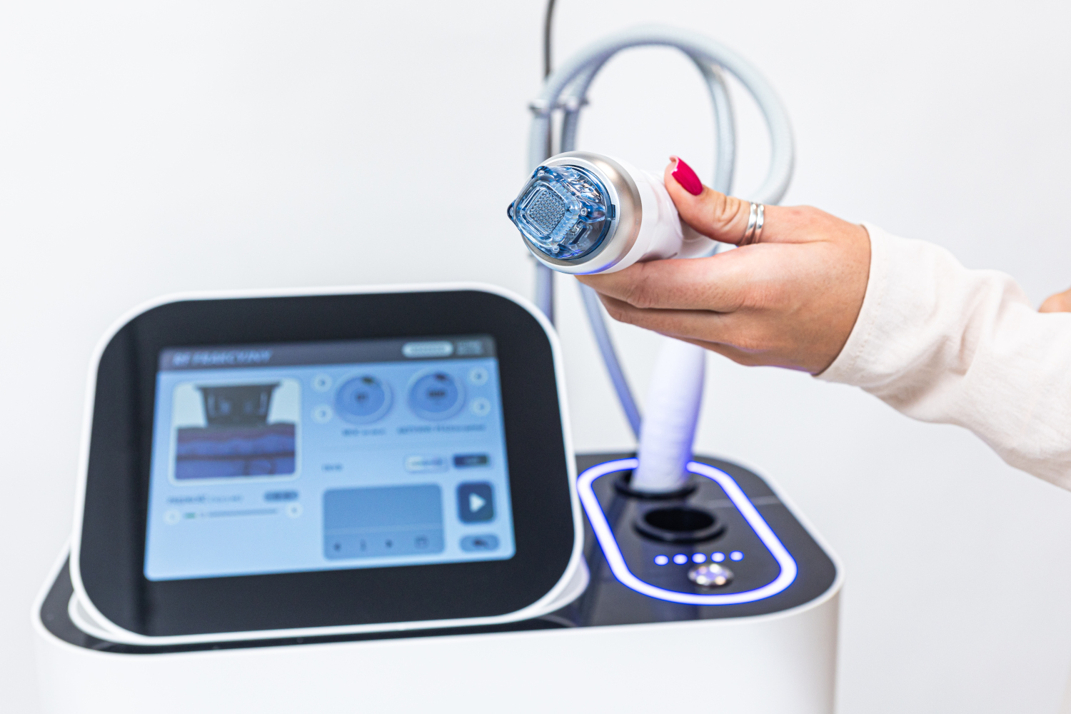 Głowica do radiofrekwencji mikroigłowej Premium Derma RF