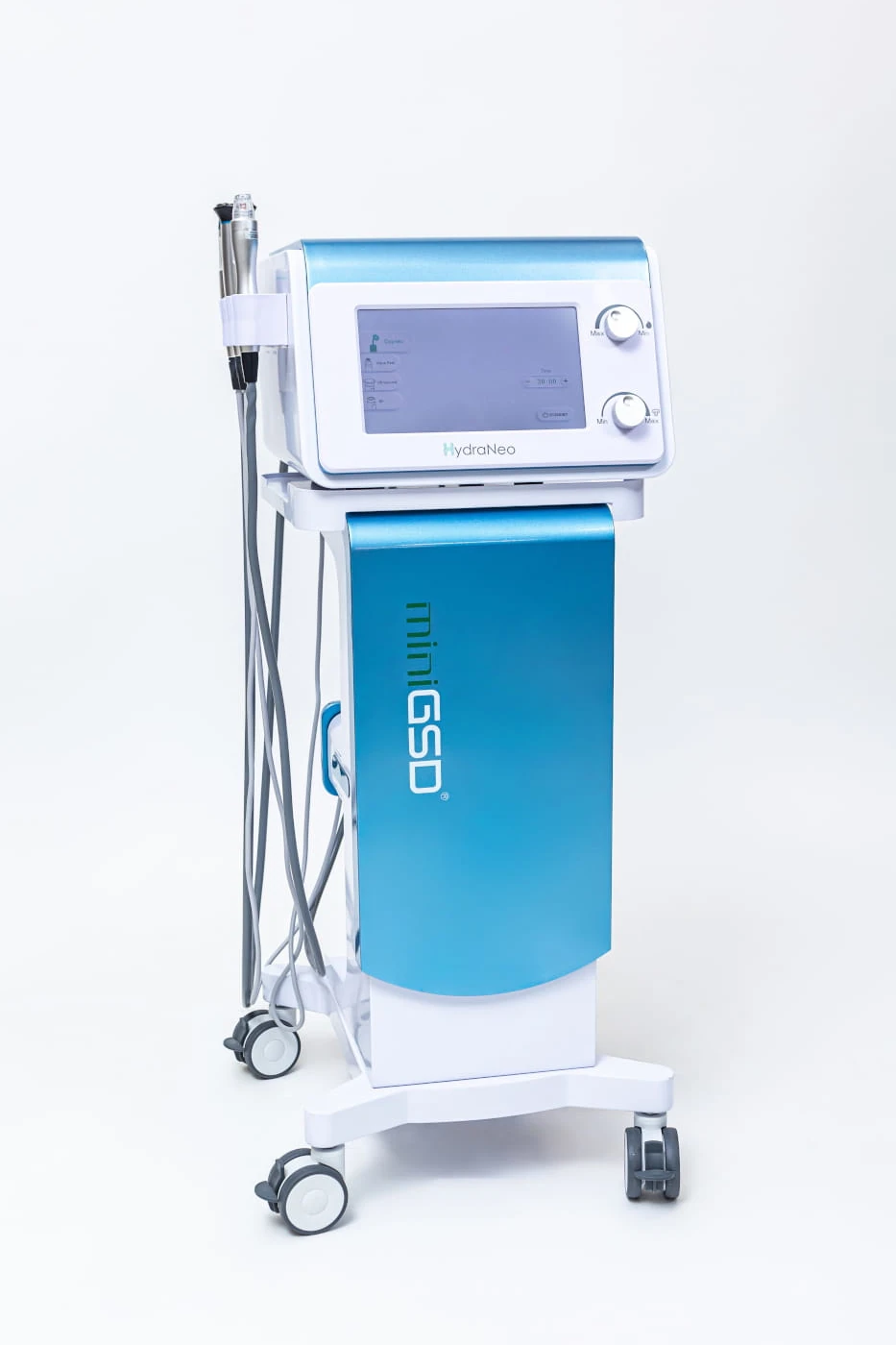 HydraNeo — przód urządzenia z systemem Aqua Peeling