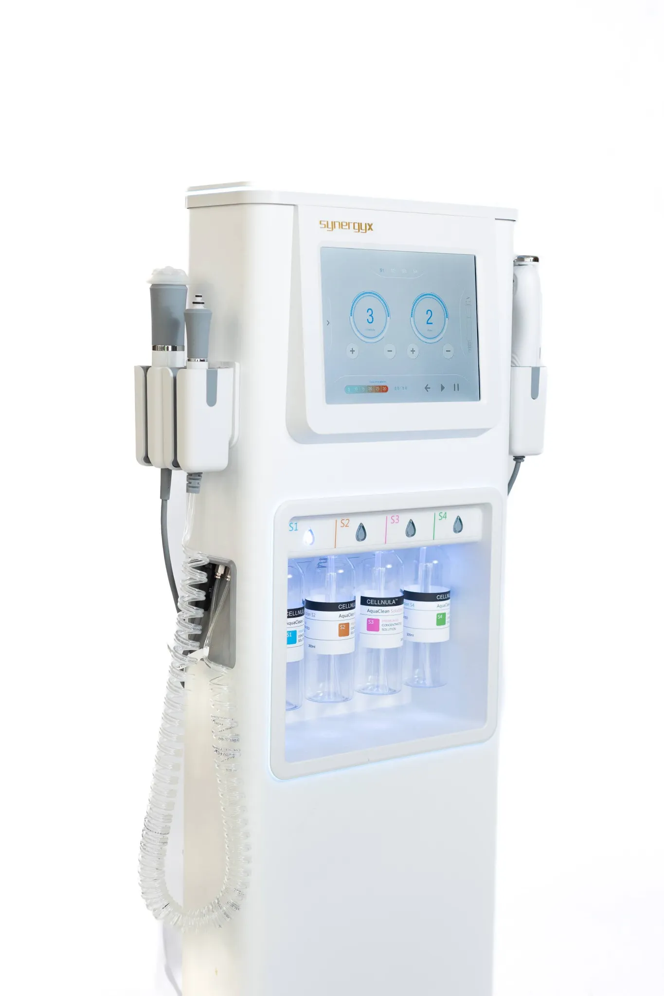 Synergy X — panel sterowania urządzenia