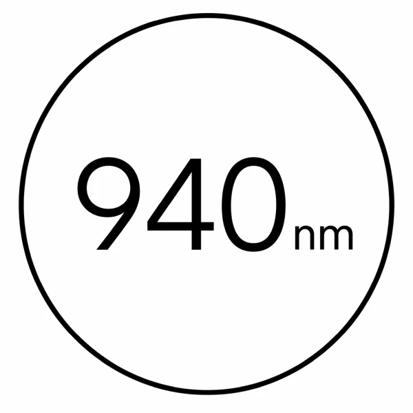 940 nm — długość fali do głębszych struktur włosa