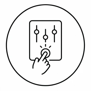 Intuicyjna obsługa i regulacja parametrów Radion RF